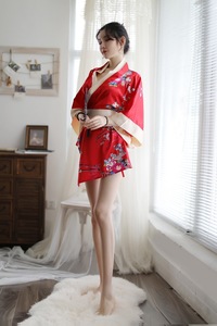 Conjunto de Lencería Sexy Estilo Kimono Japonés 2025 para Mujeres Adultas con Obi y Braguita - Product Image 4