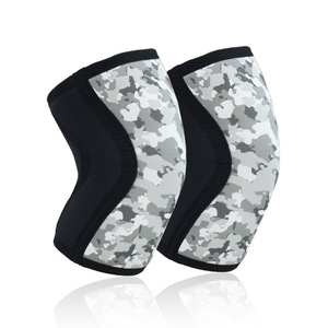 Genouillères de compression 7 mm personnalisables avec logo pour haltérophilie, powerlifting, squats et gym – Vente en gros 2026 - Product Image 4