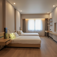 Bâtiment modulaire de luxe à trois étages de 20 pieds, construction rapide, design personnalisé, espace de vie de haute qualité, économie d'énergie