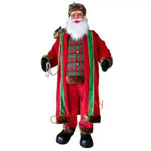 Life Size Musical Santa Christmas Toys Christmas Gifts Outdoor Animated Christmas Decorations For Holiday Season