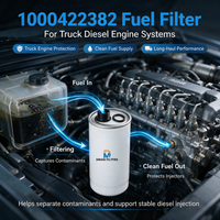 Filtre à carburant diesel de haute qualité en gros, type spin-on, 612630080087 1000422382 pour camion