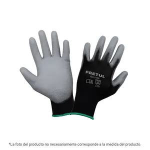 BOX 12 Guantes de nailon recubiertos de poliuretano, XG, TRUPER - Product Image 1