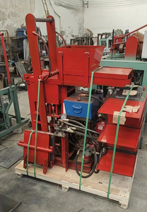 Máy gạch xi măng nhỏ hai pha điện bê tông Pad máy hình khối gạch hình thành máy - Product Image 4