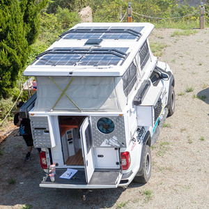 Personnalisé 4x4 Rv Camion Camper Mobile Hors Route Camping Caravane en <span class=keywords><strong>aluminium</strong></span> hors route Pick up Camper - Product Image 2