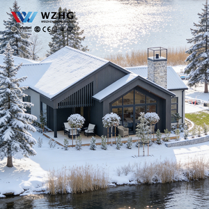 Villa Modular Moderna y Duradera de Acero Ligero, Resistente a Altas Cargas de Nieve, para Viviendas Rurales, Edificios de Oficinas y Apartamentos, Estándares IBC - Product Image 1