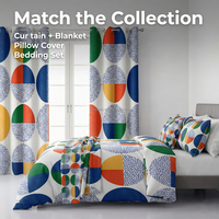 Rideaux occultants à œillets, imprimés en 3D, à motifs géométriques numériques, isolants thermiques et anti-bruit, 100 % polyester, vente en gros