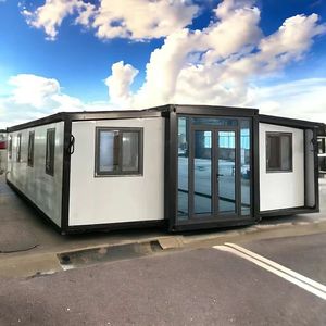 Casa contenedor prefabricada Modular Móvil de lujo de 3 dormitorios, 20 pies, 40 pies, plegable, extensible, de lujo, para oficina en casa, hotel para uso comercial - Product Image 5