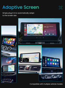 Adaptateur CarPlay sans fil 2 en 1 Connect Mini, Plug & Play, convertit le CarPlay filaire en sans fil, dongle - Product Image 3