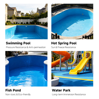 Revestimiento Impermeable de Poliurea Ecológico para Piscinas y Estanques de Peces, Membrana Líquida de Poliuretano de Larga Duración, Precio de Fábrica