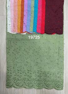 Manufacturer Polyester Cotton <strong>Embroidered</strong> Lace Fabric Embroidery Clothing Lace Fabric - Product Image 3
