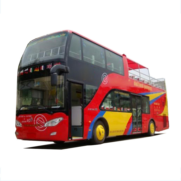 Africa hot sale sightseeing right hand drive 89 seater diesel double decker city bus