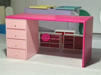 Table de maquillage et coiffeuse intégrée Yicheng Beauty Cream Style, bureau multifonctionnel pour chambre à coucher et mobilier de maison