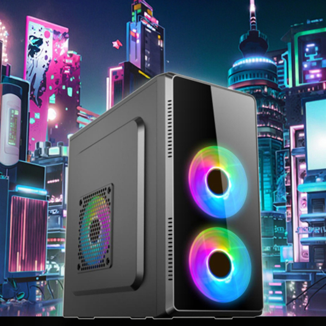 Unique Computer Cases Fishtank Atx Pc case Wood Pc case Full Tower Atx Gaming Pc case Support Fans