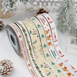 Ruban gros-grain personnalisé et coloré pour la décoration de boîtes à gâteaux d'<span class=keywords><strong>anniversaire</strong></span>, ruban de cerclage pour emballage - Product Image 2
