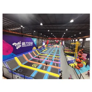 Pokiddo Indoor Trampoline Park Game Free Jump Trampoline