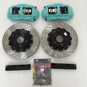 Kit de système de freinage haute performance neuf 6 pistons pour Golf Mk5 Mk6 Mk7 GTI Toyota Honda E46 E60 E90 E91 E92 Audi Seat <span class=keywords><strong>Cupra</strong></span> - Product Image 3