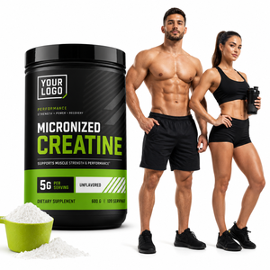 Esenciales para el Fitness, Aumenta la Fuerza y la Potencia, Favorece el Crecimiento Muscular, Acelera la Recuperación, Creatina Monohidrato Pura Micronizada al 99% en Polvo - Product Image 1