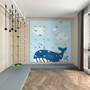 Mur d'<span class=keywords><strong>escalade</strong></span> artistique pour enfants, structure d'<span class=keywords><strong>escalade</strong></span> intérieure avec poignées pour chambre d'enfant, <span class=keywords><strong>salle</strong></span> de jeux, maternelle - Product Image 3
