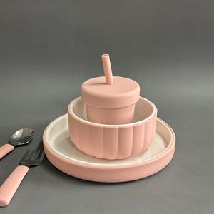 Vaisselle à manger en céramique ronde réutilisable micro-ondes plaque de couverture en <span class=keywords><strong>silicone</strong></span> pour adultes et enfants - Product Image 3