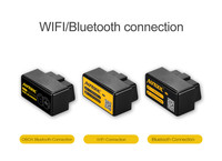 Escáner OBD2 AUTOOL ELM327 V1.5 OBOX, Lector de Diagnóstico Automotriz OBD 2, Lee y Borra Códigos, para iPhone, Android, Bluetooth, WIFI