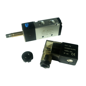 Vanne solénoïde série 4V210 24v 12v haute pression en alliage d'aluminium 4V21008 - Product Image 5