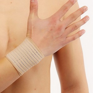 Ztc399 Wrist Support Spandex <b>Elastic</b> <b>Bandage</b> For Adults Universal Sports Usage Dark Skin Color Flexible Design - Product Image 5