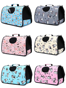 Small MOQ <b>Cat</b> Carrier Cross-Border E-commerce Breathable Pet Travel Bag - Product Image 5
