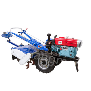Diesel Motocultor 20HP 18HP Tractores agrícolas 22HP <span class=keywords><strong>Rotovator</strong></span> Tiller 15HP <span class=keywords><strong>Tractor</strong></span> de mano para caminar con motor central para uso agrícola - Product Image 4