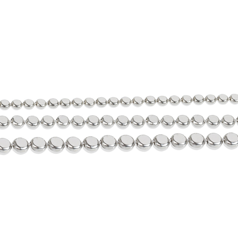 Catana A Sfera In Argento 925 - Spessore 2mm, Lunghezza Regolabile Da 40 A 100 Cm - Con Moschettone, Ideale Per Ciondoli - 2