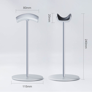 Soporte para Auriculares de Plástico y Aleación de Aluminio, Diseño Nuevo y Duradero, Desmontable, para Juegos, Venta Directa de Fábrica - Product Image 5