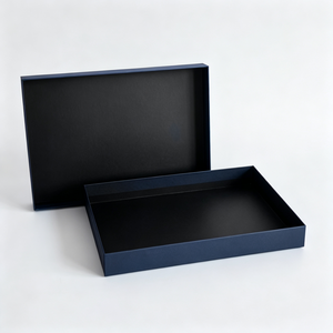 Caja de cartón rígido premium con tapa y base personalizadas para embalaje de regalo de ropa y vestidos - Product Image 6