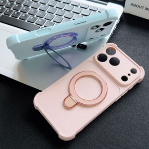 เคสโทรศัพท์แม่เหล็กติดตั้งได้ 4 มุม ป้องกันแรงกระแทก สีสันฮิตหน้าร้อน สำหรับ iPhone 17 Pro Max ขายส่งอุปกรณ์เสริม - Product Image 4
