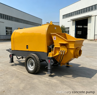 Pompe à béton diesel à 40 pompes, modèle adapté à la coulée de béton dans le bâtiment
