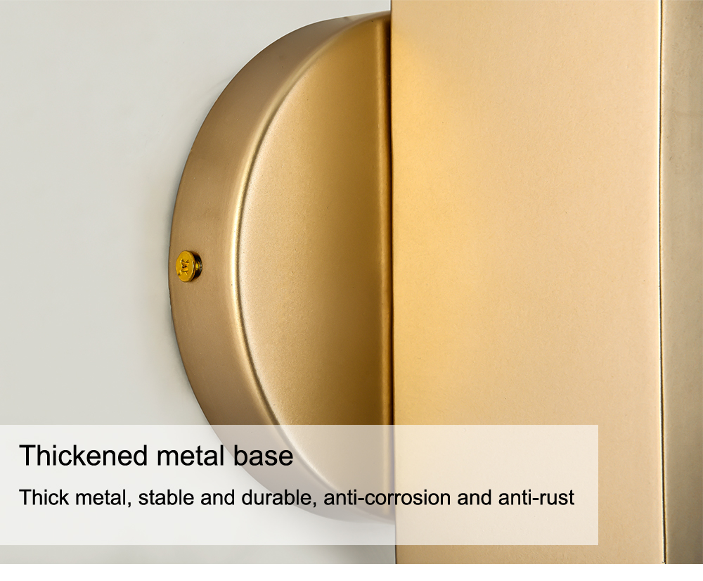 Modern Nordic Wall Lamp Metal Globose Loft Stair Bedroom Bedside Living Room Home Hallway Wall Light
