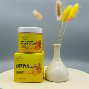 Exfoliante Corporal de Cúrcuma Personalizado, Exfoliación Suave, Desodorante, Refrescante, Mejora la Opacidad, Exfoliante Desintoxicante para Axilas y Piel Oscura - Product Image 5