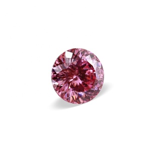 Hete Verkoop Hoge Kwaliteit 0.5ct 1ct 2ct 3ct Gekleurde Roze <span class=keywords><strong>Moissanite</strong></span> Russische Gesneden Gecoat Roze <span class=keywords><strong>Moissanite</strong></span> - Product Image 3