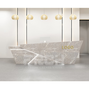 Boutique Haute Brillance Design <span class=keywords><strong>De</strong></span> Luxe Moderne En Bois Blanc <span class=keywords><strong>de</strong></span> Meubles <span class=keywords><strong>De</strong></span> Bureau <span class=keywords><strong>De</strong></span> Comptoir <span class=keywords><strong>de</strong></span> Salon <span class=keywords><strong>de</strong></span> Réception - Product Image 4