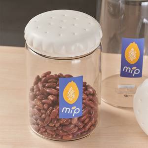 Frasco de vidrio Mip Cylinder de 1.5L hermético para conservar la frescura de los refrigerios y granos en la cocina. - Product Image 2