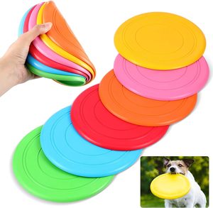 Juguete de Frisbee para Entrenamiento de Mascotas, de Goma Suave, Portátil, para Exteriores, Interactivo, Resistente a Mordidas, Discos Voladores para Mascotas - Product Image 2