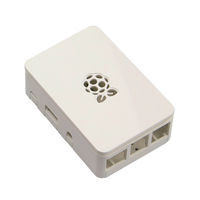 Carcasa de plástico transparente para Raspberry Pi 3 Modelo B +, carcasa de plástico Compatible con Raspberry Pi 3 Modelo B + Plus
