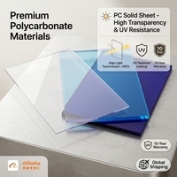 Matériaux de construction en plastique de haute qualité utilisés pour les abris de voiture, plaque de toiture en polycarbonate transparente en vente