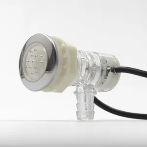 CE RoHS LED luz subacuática 3 W llevó la luz de la pesca submarina 12 V mini luz llevada bajo el agua con función de masaje