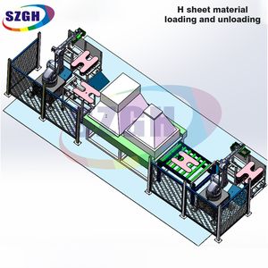 Brazo Robótico Paletizador de 4 Ejes con Accionamiento Servoeléctrico, Protección IP54, Motor con Caja de Engranajes, Componentes Principales PLC, Carga Útil de 15 kg, Alcance de 1500 mm - Product Image 4