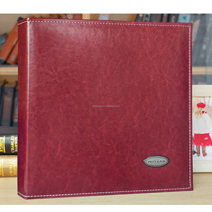 <span class=keywords><strong>Cadeau</strong></span> personnalisé en cuir auto-adhésif Slip dans l'<span class=keywords><strong>album</strong></span> <span class=keywords><strong>photo</strong></span> pour 100/200/300 photos - Product Image 4