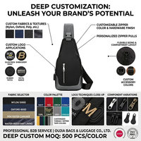Bolso Bandolera BEARKY para Hombre, Anti-Robo, Color Puro, Lona Ligera y Resistente, Estilo Ejecutivo y Moderno