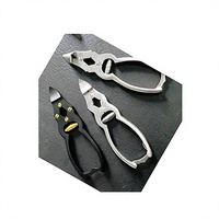 ASAP Coupe-ongles robuste et durable 15 cm en acier au carbone, à ouverture large et courbée, pour podologie, double action