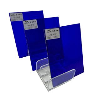 لوحة زجاجية ملونة عالية الجودة باللون الأزرق الملكي للكنائس من متجر الشركة المصنعة - Product Image 1