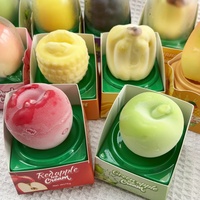 Crème glacée en forme de fruits, saveurs assorties, emballées individuellement, snack congelé, OEM ODM, vente chaude