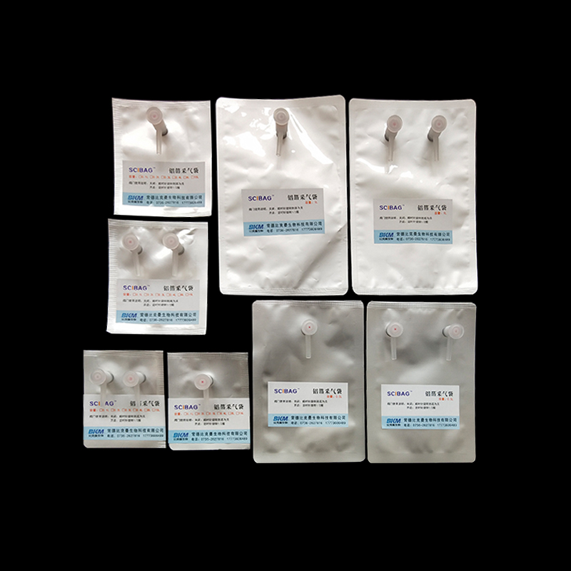 Многослойный Пакет для проб газа из алюминиевой фольги с клапаном для лабораторного использования, от 0,1 л до 5 л от 1 л до 15 л