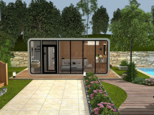 Casa Prefabricada, Tienda Móvil, Quiosco de Café, Cafetería Portátil, Baño Integrado, Casa Prefabricada de Lujo para Negocios en Lugares Turísticos - Product Image 2
